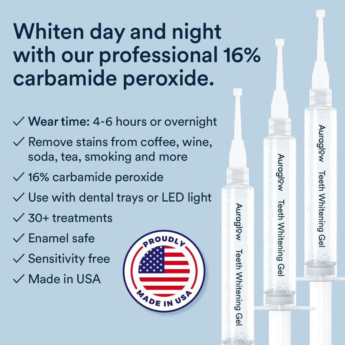 16% Overnight Whitening Gel
